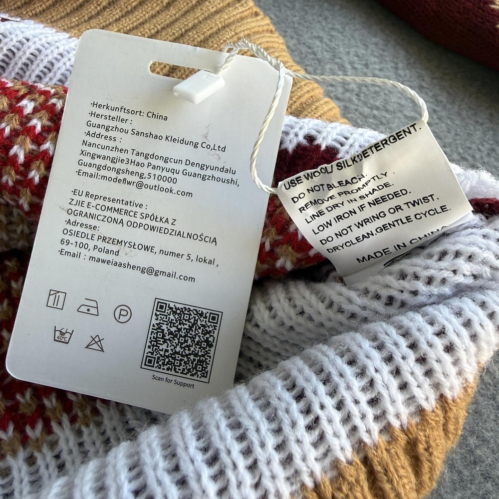 Modeflwr Sweater Womens Medium Red Sweet Christmas Gingerbread Graphic Ugly Knit - Picture 5 of 7